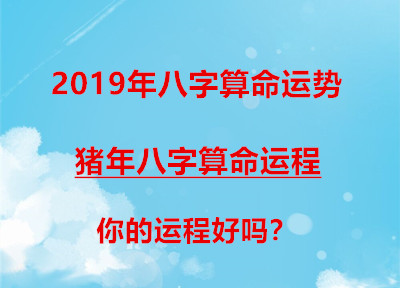 2019年八字算命运势，2019年猪年算命运程.jpg